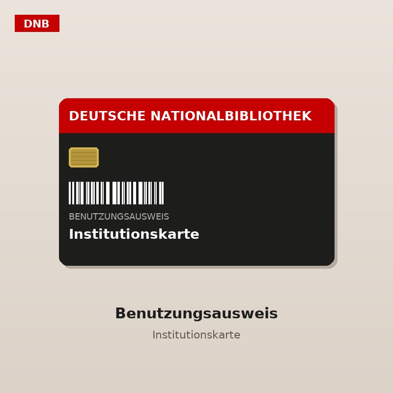 Benutzungsausweis – Institutionskarte (bis 3 Personen, öff. Einrichtung)