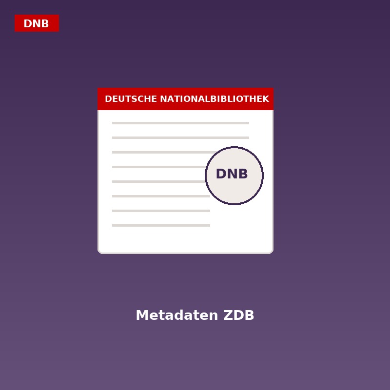 Metadaten-Bereitstellung – ZDB Zeitschriftendaten (pro Auftrag)